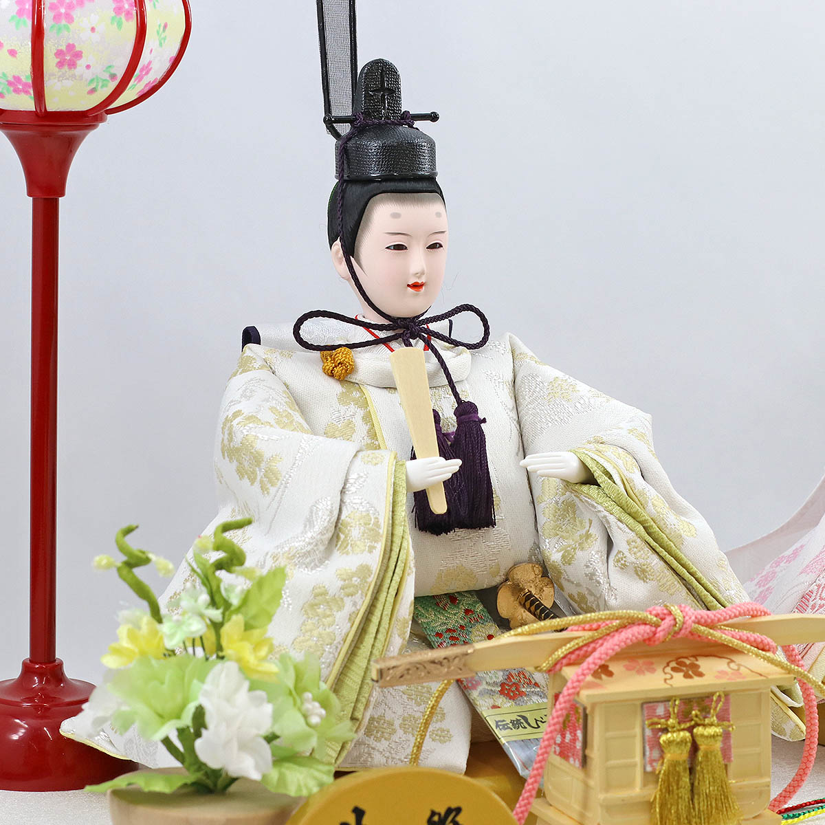 雛人形 ケース飾り ケース入り 小三五親王飾り...の詳細画像5