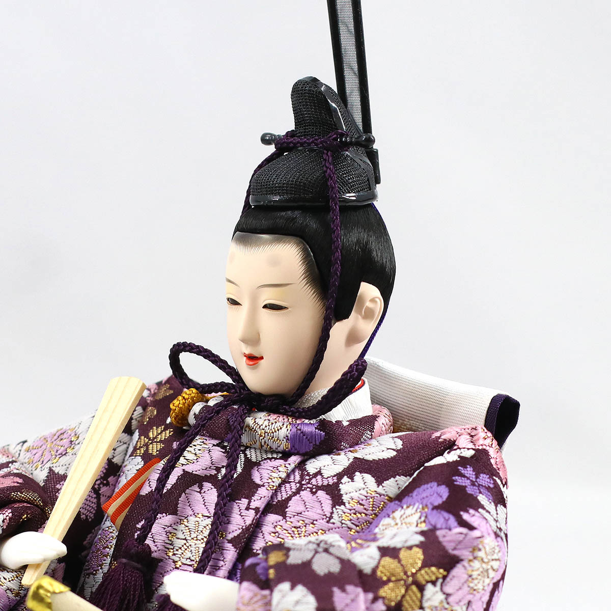 雛人形 収納飾り 小三五親王 白木 優美桜 コンパクト 収納 吉徳