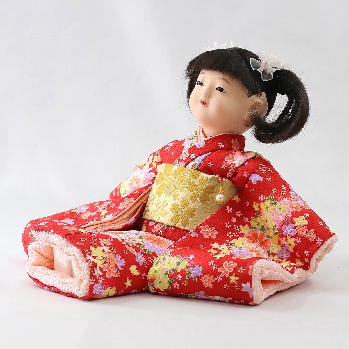 市松人形 市松人形 翠仙作 市松人形 花あそび ひな祭り｜marutomi-a｜02
