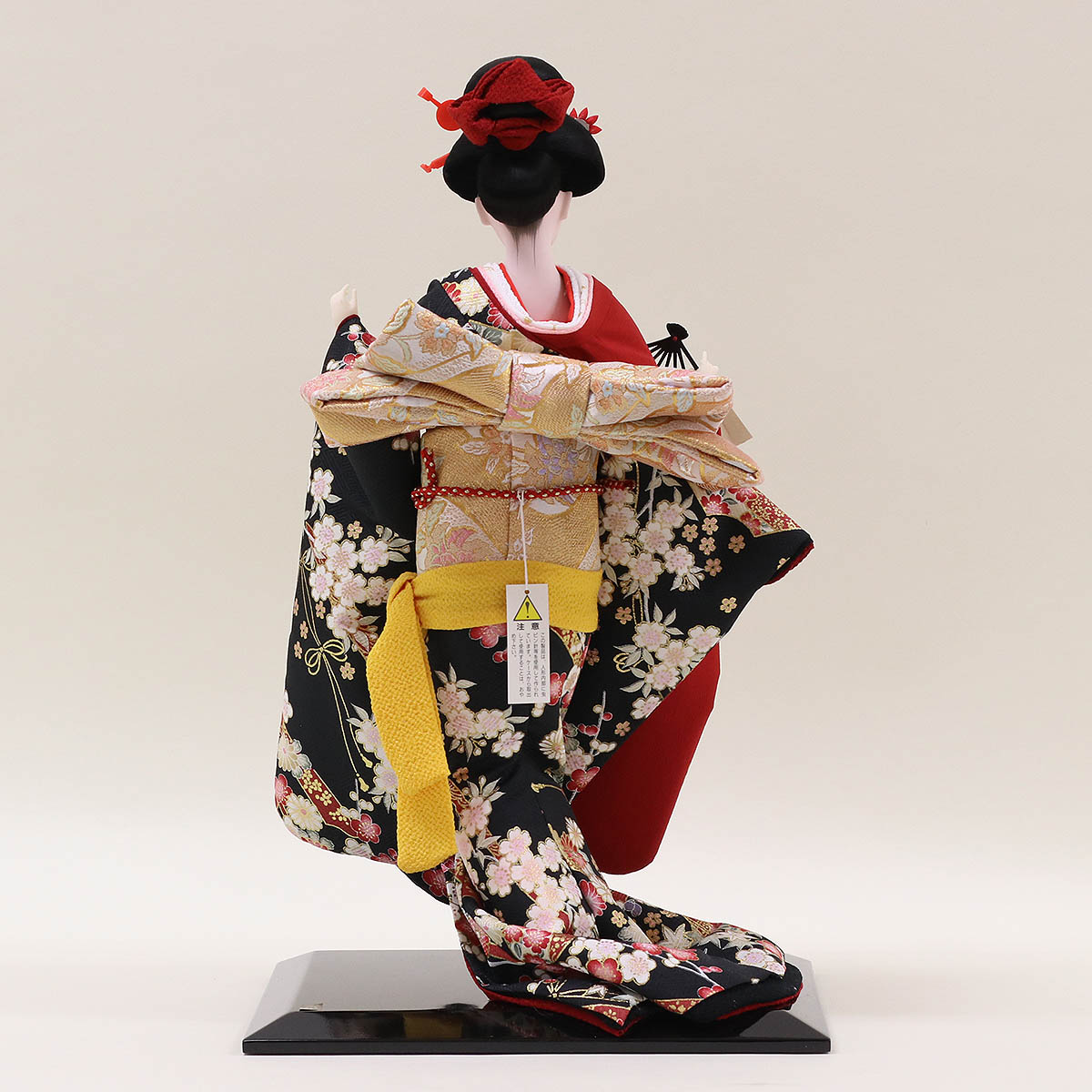 久月監製 山崎巧絢作 尾山人形 美麗 初音 扇 - JDQ-A2047の詳細画像3