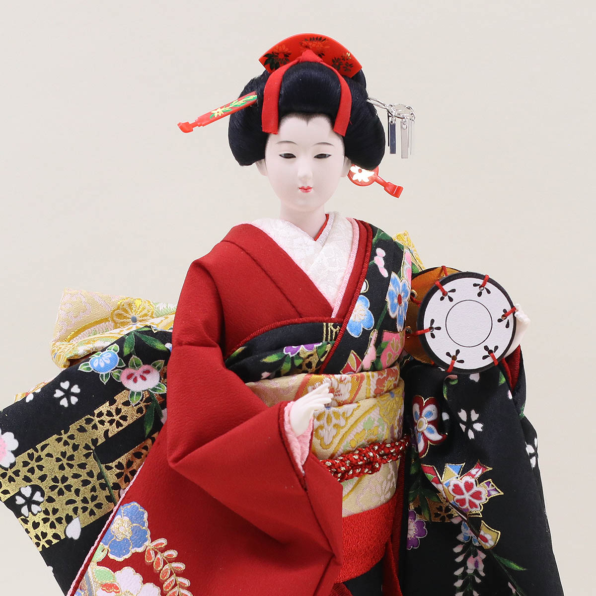 楽天市場】日本人形 久月 尾山人形 鼓 留袖 人形単品 JDQ-A2805