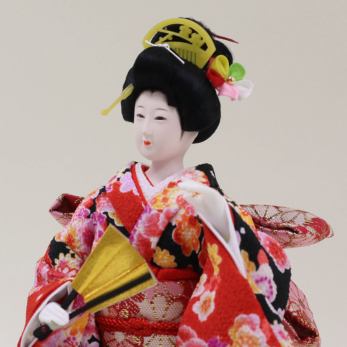 久月 日本人形 尾山人形 瑞祥 華雪輪 おやま人形 送料無料 ※北海道