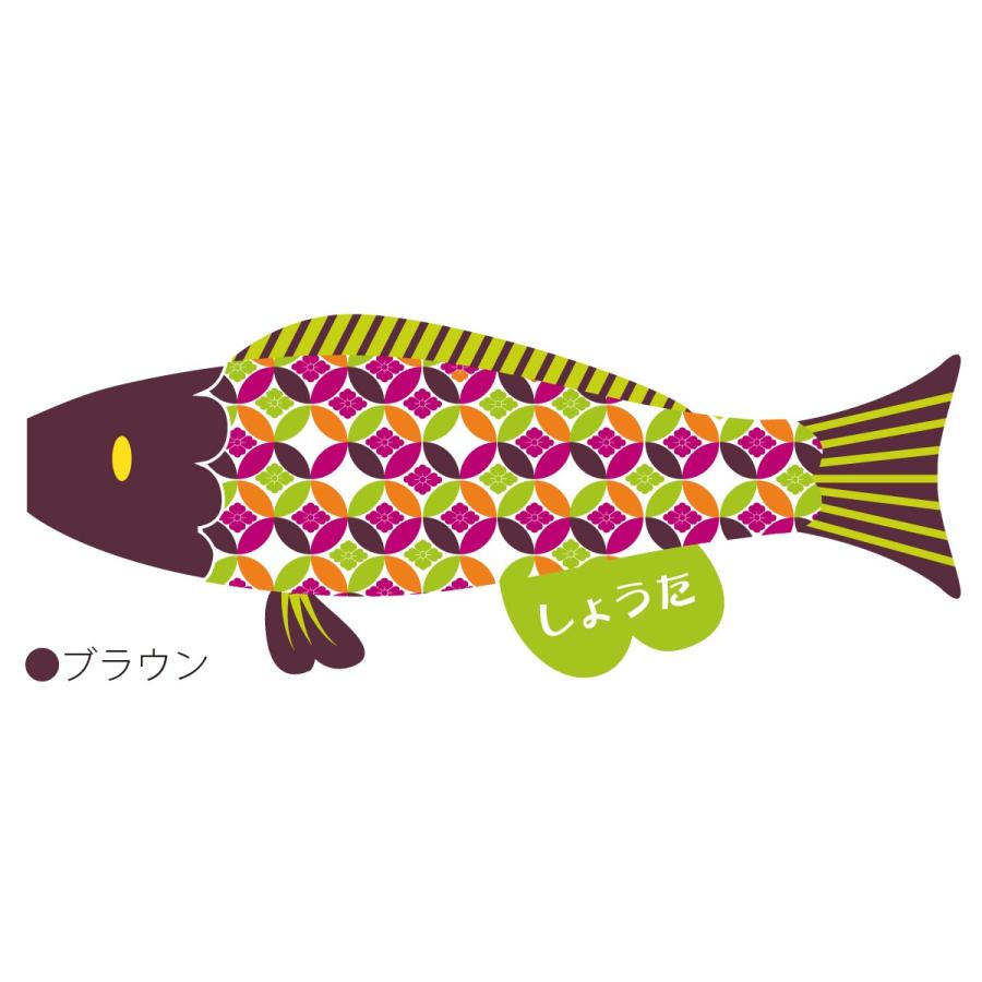 徳永 室内用 鯉のぼり puca タマちゃん ブルー L 1m