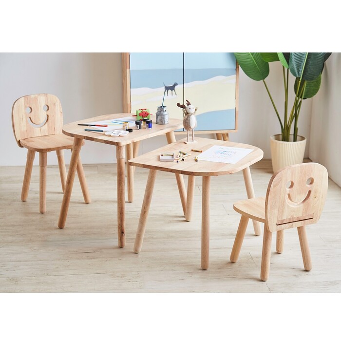 キッズデスク天然木をふんだんに使ったナチュラルシリーズ 組立家具 NATURAL SIGNATURE-1