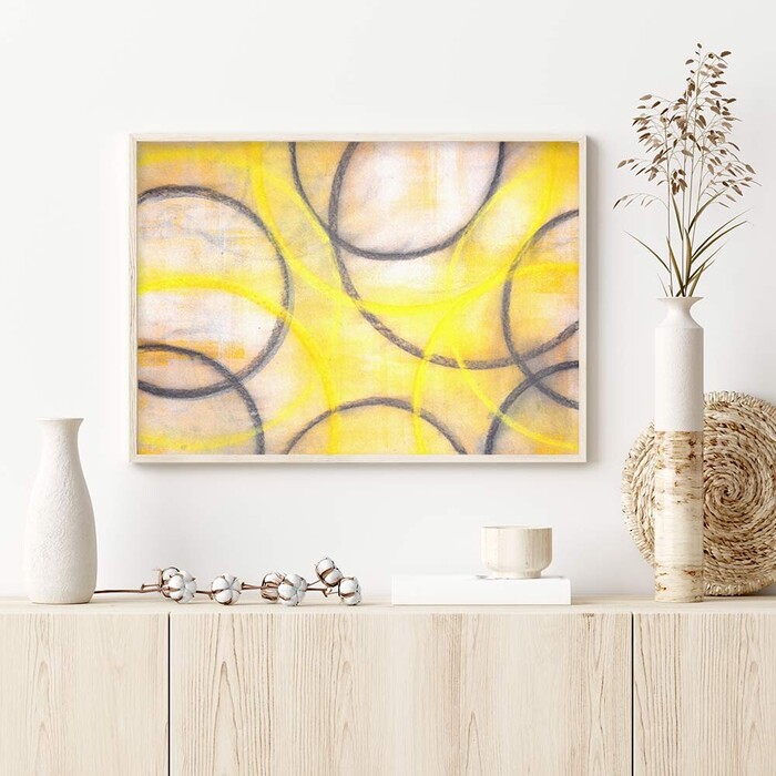 アートポスター A4 チルデザインであか抜け感 チルトーン 北欧