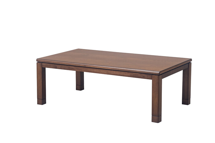 天板のなぐりが特徴的な和モダンスタイルのこたつ 幅80コタツ Lむさし3