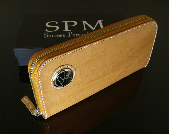 長財布 バッファローレザーラウンドファスナーウォレット : まるっと