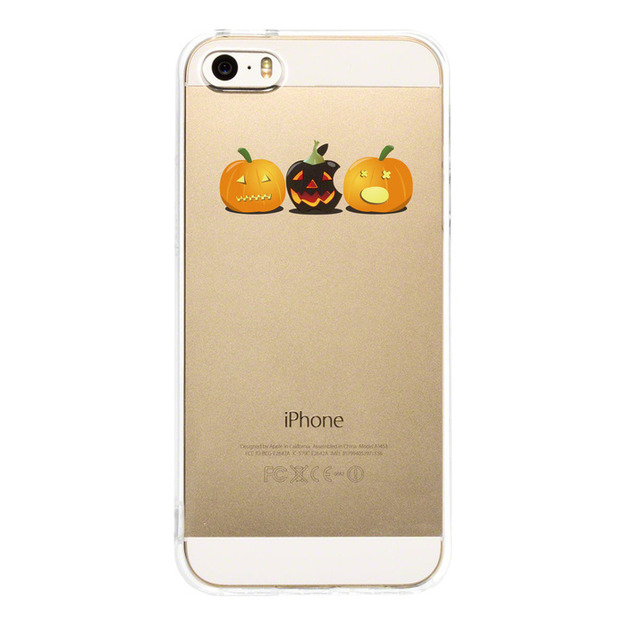 iPhone5 iPhone5s case clear Hapyy halloween 2 smartphone case hard smartphone case hard -1