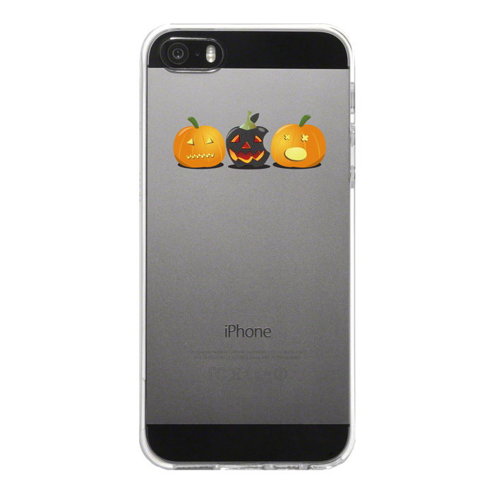 iPhone5 iPhone5s case clear Hapyy halloween 2 smartphone case hard smartphone case hard -4