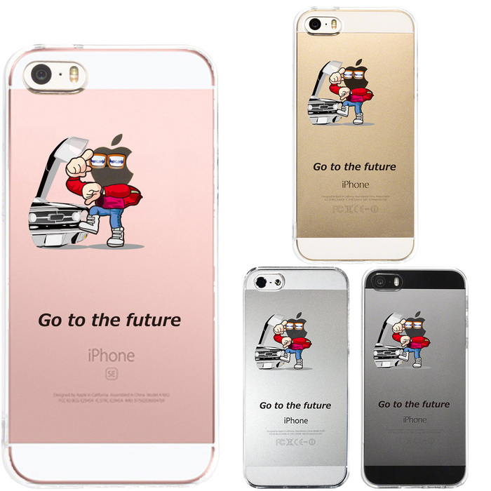 iPhone5 iPhone5s case clear movie parotigo to the future smartphone case hard smartphone case hard -0