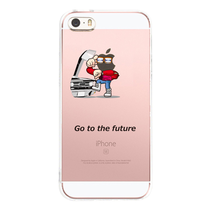 iPhone5 iPhone5s case clear movie parotigo to the future smartphone case hard smartphone case hard -1