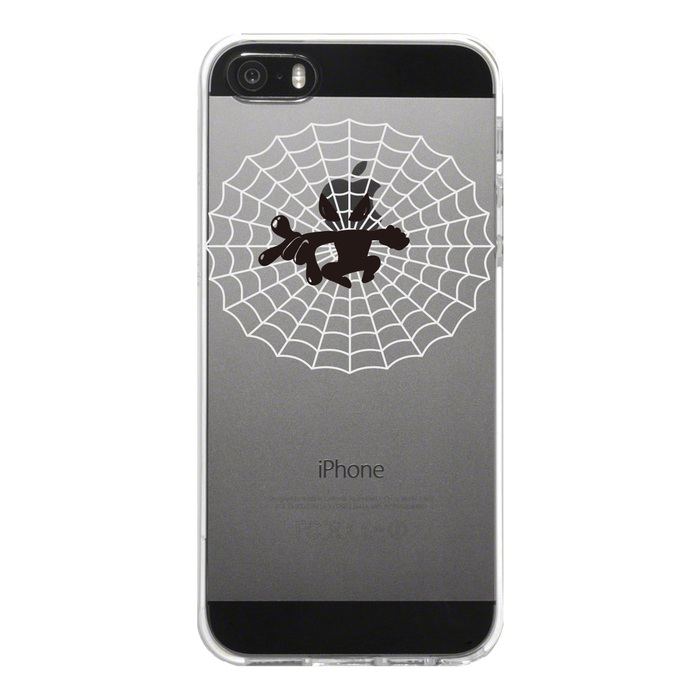 iPhone5 iPhone5s ケース クリア 映画パロディ 蜘蛛男 2 スマホケース ハード スマホケース ハード-4