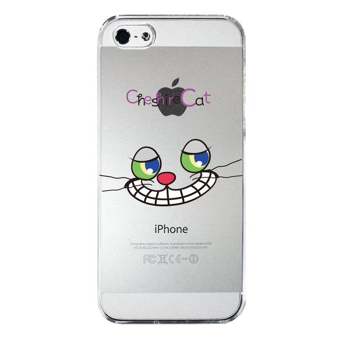 iPhone5 iPhone5s case clear Alice cat 2 smartphone case hard smartphone case hard -3