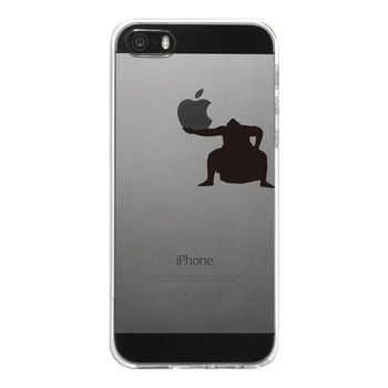 iPhone5 iPhone5s ケース クリア おすもうさん 土俵入り スマホケース ハード スマホケース ハード-4
