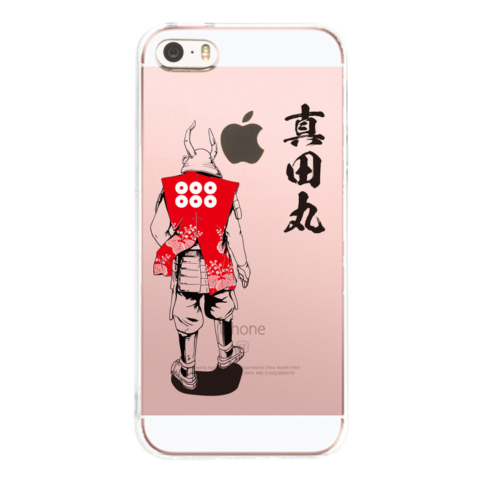 iPhone5 iPhone5s ケース クリア 六文銭 真田丸 スマホケース ハード スマホケース ハード-1