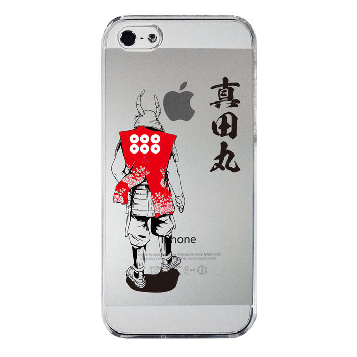 iPhone5 iPhone5s ケース クリア 六文銭 真田丸 スマホケース ハード スマホケース ハード-3