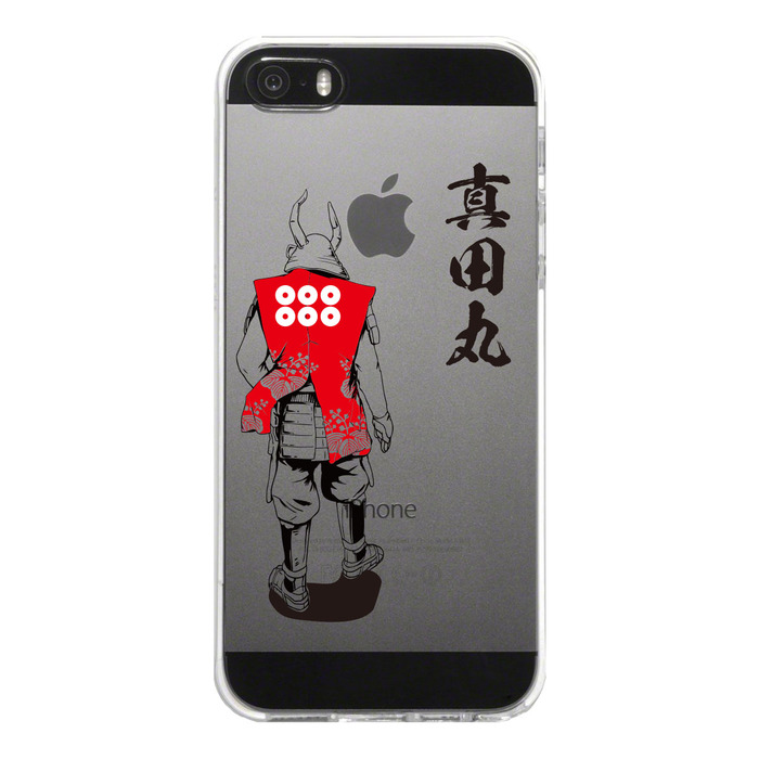 iPhone5 iPhone5s ケース クリア 六文銭 真田丸 スマホケース ハード スマホケース ハード-4