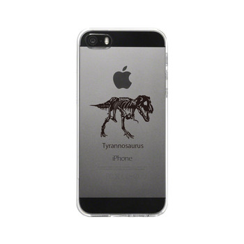 iPhone5 iPhone5s ケース クリア ティラノサウルス スマホケース ハード スマホケース ハード-4