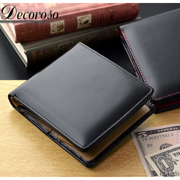 二つ折り財布 MADE IN JAPAN 片マチ付札入 4003355BN1 ブラウン ギフト