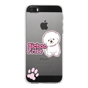 iPhone5 iPhone5s ケース クリア ビションフリーゼ スマホケース ハード スマホケース ハード-4
