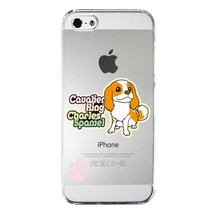 iPhone5 iPhone5s ケース クリア キャバリア 2 スマホケース ハード スマホケース ハード-3
