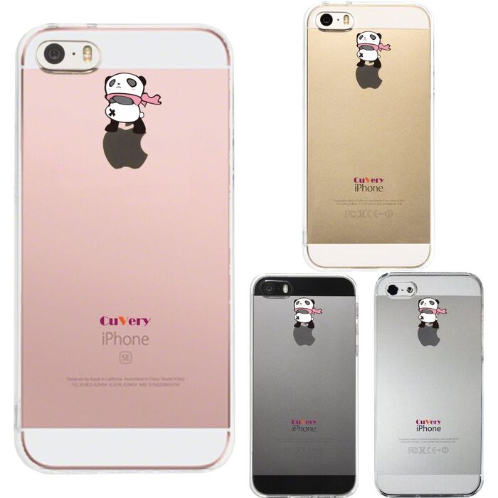 iPhone5 iPhone5s case clear .... Panda smartphone case hard smartphone case hard -0