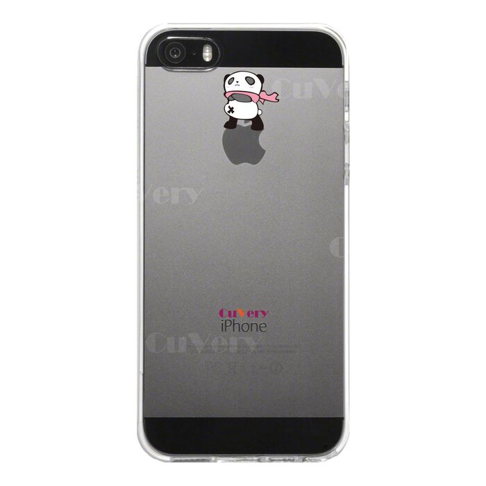 iPhone5 iPhone5s case clear .... Panda smartphone case hard smartphone case hard -4