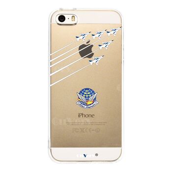 iPhone5 iPhone5s ケース クリア ブルーインパルス スマホケース ハード スマホケース ハード-2