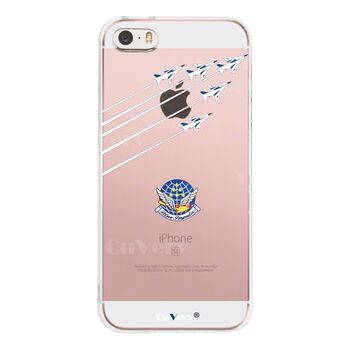 iPhone5 iPhone5s ケース クリア ブルーインパルス スマホケース ハード スマホケース ハード-3