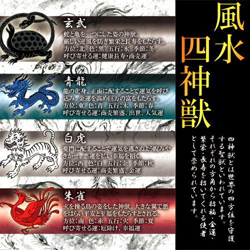 四神獣パワー風水ブレス 風水パワーカード付き-3