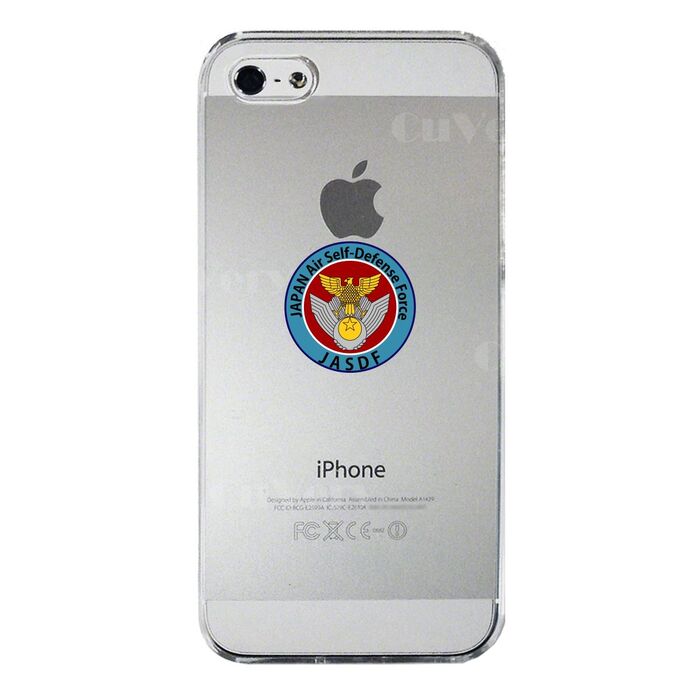 iPhone5 iPhone5s ケース クリア 航空自衛隊 エンブレム スマホケース ハード スマホケース ハード-3