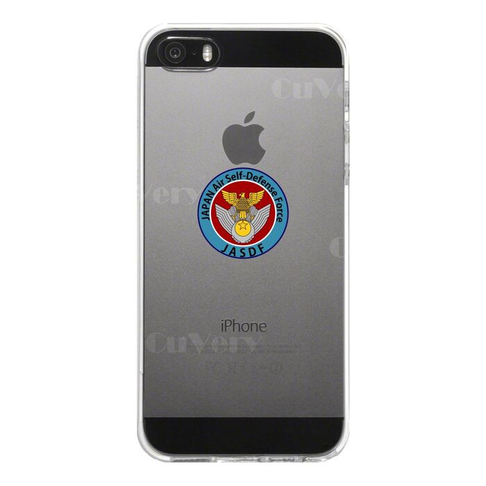 iPhone5 iPhone5s ケース クリア 航空自衛隊 エンブレム スマホケース ハード スマホケース ハード-4
