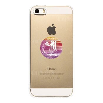 iPhone5 iPhone5s ケース クリア 星座 おとめ座 乙女座 Virgo スマホケース ハード スマホケース ハード-1