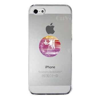 iPhone5 iPhone5s ケース クリア 星座 おとめ座 乙女座 Virgo スマホケース ハード スマホケース ハード-3