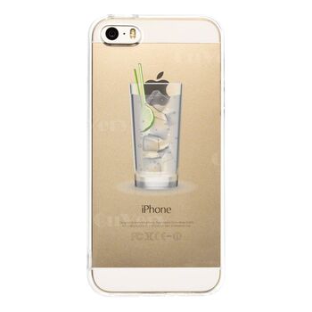 iPhone5 iPhone5s ケース クリア apple リンゴ カクテル スマホケース ハード スマホケース ハード-1