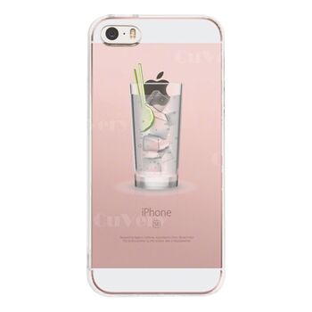 iPhone5 iPhone5s ケース クリア apple リンゴ カクテル スマホケース ハード スマホケース ハード-2