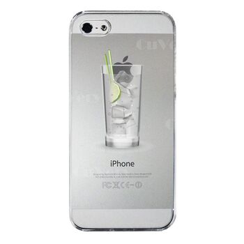 iPhone5 iPhone5s ケース クリア apple リンゴ カクテル スマホケース ハード スマホケース ハード-3