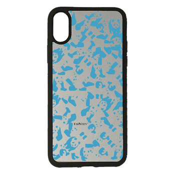 iPhoneX case iPhoneXS case Panda panda camouflage Sky blues ma ho case .... smartphone case -0