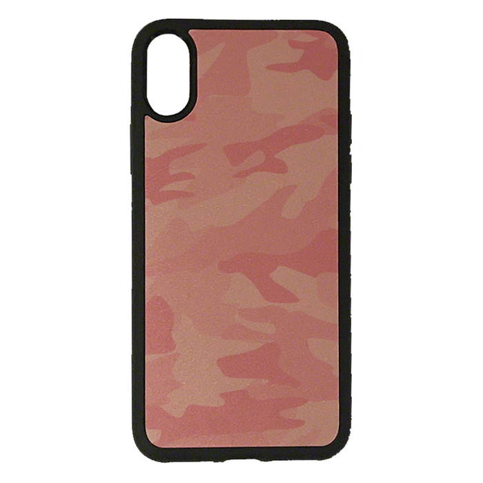 iPhoneX case iPhoneXS case camouflage wood Land pink smartphone case .... smartphone case -0