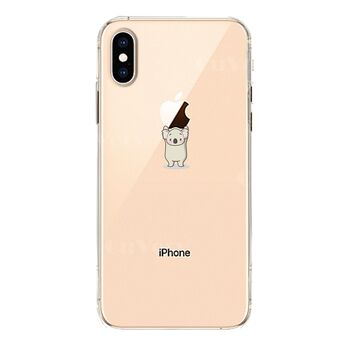 iPhoneX case iPhoneXS case soft koala Apple weight .. average feeling smartphone case soft smartphone case -1