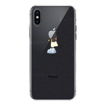 iPhoneX case iPhoneXS case soft penguin Apple is heavy ? smartphone case soft smartphone case -2