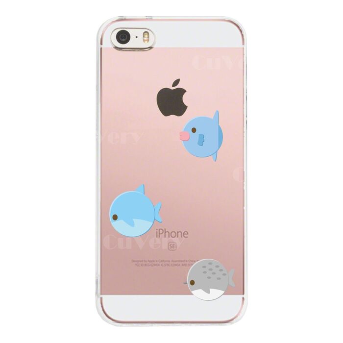 iPhone5 iPhone5s ケース クリア 魚 ぎょぎょぎょ スマホケース ハード スマホケース ハード-2