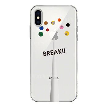 iPhoneX case iPhoneXS case soft billiards smartphone case soft smartphone case -3