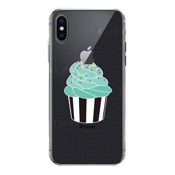 iPhoneX case iPhoneXS case soft cupcake smartphone case soft smartphone case -2