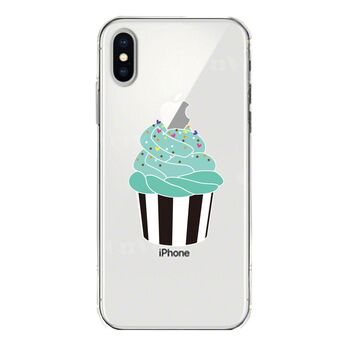 iPhoneX case iPhoneXS case soft cupcake smartphone case soft smartphone case -3