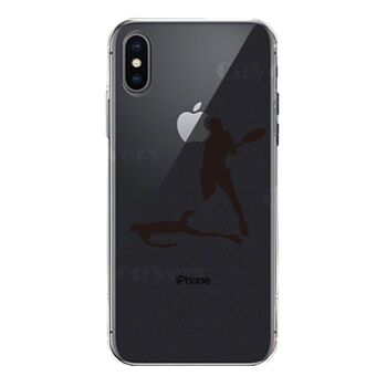 iPhoneX case iPhoneXS case soft tennis s mash smartphone case soft smartphone case -2