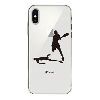 iPhoneX case iPhoneXS case soft tennis s mash smartphone case soft smartphone case -3