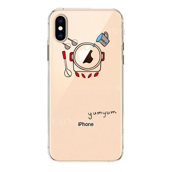 iPhoneX case iPhoneXS case soft yumyum 3 smartphone case soft smartphone case -1