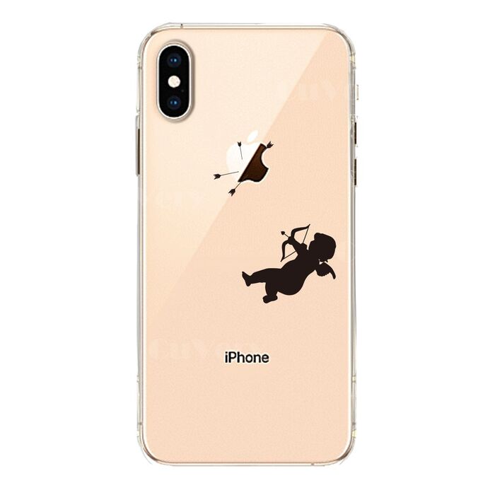 iPhoneX ケース iPhoneXS ケース ソフト キューピット スマホケース ソフトスマホケース-1
