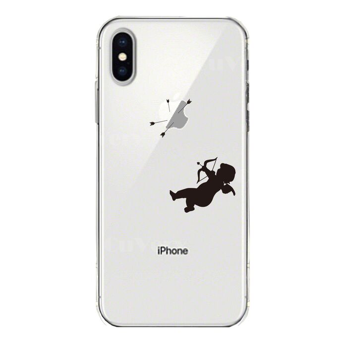 iPhoneX ケース iPhoneXS ケース ソフト キューピット スマホケース ソフトスマホケース-3